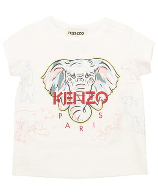 Elefant Snowy baby T-shirt KENZO