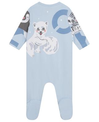 Mini Jungle Snowy jersey baby all-in-one KENZO