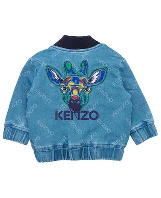 Baby-Jeansjacke mit Logoprint Jungle KENZO