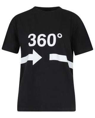 T-Shirt im Used-Look mit Print Tubular 360° BALENCIAGA