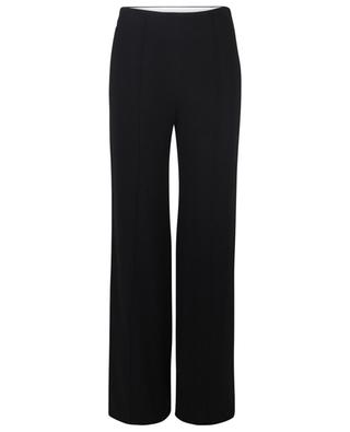 Recycled cashmere gauze high-rise wide-leg trousers CHLOE