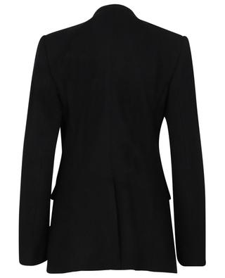 Open double-breasted wool and cashmere gauze blazer CHLOE