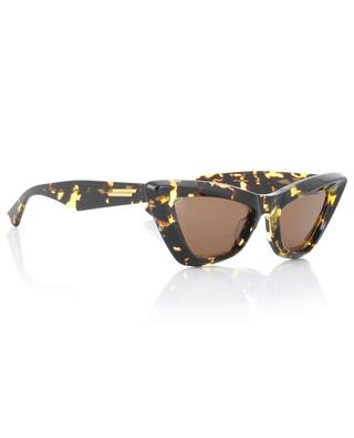 Angle cat-eye sunglasses in tortoise effect BOTTEGA VENETA