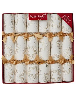 Star Of Wonder box of 6 Christmas crackers ROBIN REED