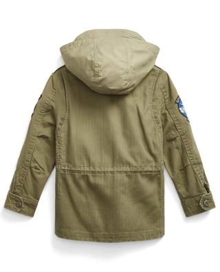 Herringbone cotton children's field jacket POLO RALPH LAUREN
