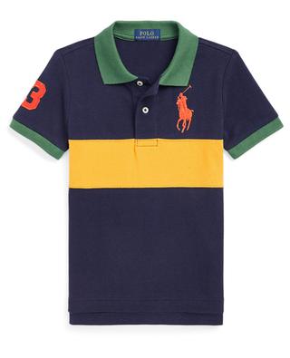 Big Pony stripe adorned children's polo shirt POLO RALPH LAUREN