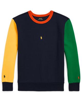 Colour block teenager's crewneck sweatshirt POLO RALPH LAUREN
