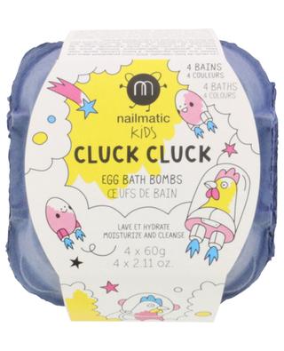 Quatre boules de bain enfant Cluck-Cluck NAILMATIC