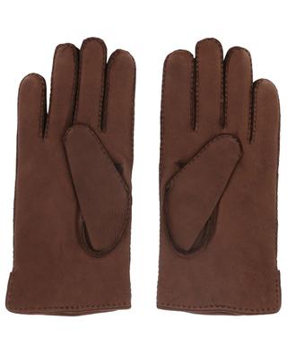 Suede and cashmere gloves PIERO RESTELLI