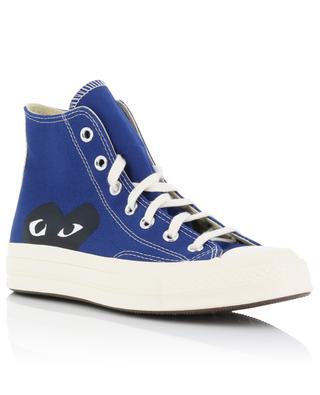 All Star New Big Heart high-top lace-up canvas sneakers COMME DES GARCONS PLAY