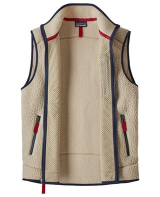 Retro Pile zip-up teddy fleece vest PATAGONIA