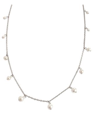 Choker-Halskette aus Silber und Perlen Akoya AVINAS