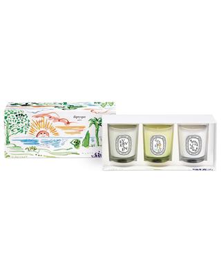 Summer Edition set of three scented candles DIPTYQUE