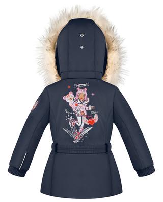 Hooded children's ski jacket POIVRE BLANC
