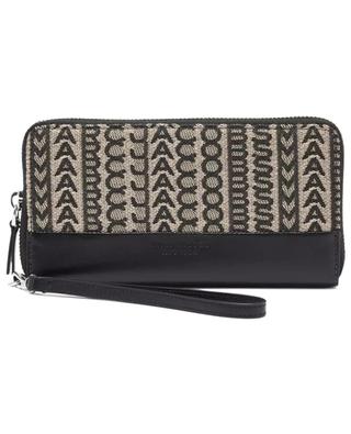 The Monogram Jacquard Continental leather wallet MARC JACOBS