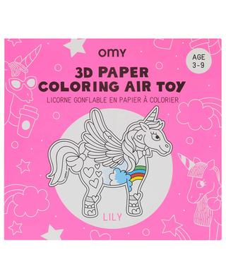Lily inflatable colouring toy OMY