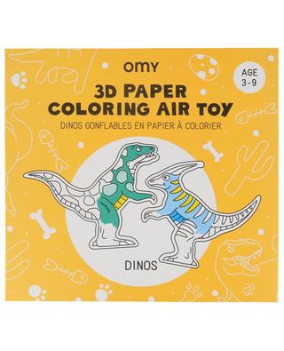 Dinos inflatable colouring toy OMY