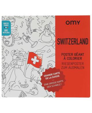 Switzerland large poster OMY