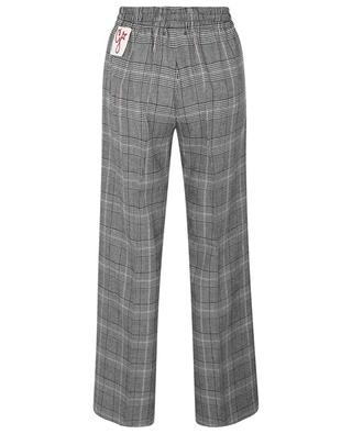 Brittany wide-leg glen check trousers GOLDEN GOOSE