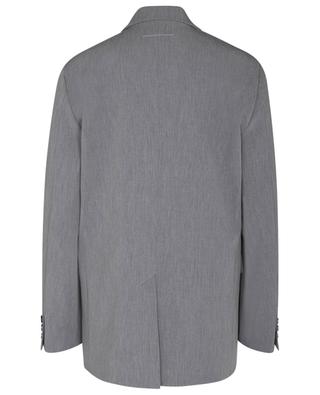 Oversize blazer with off-set buttoning MM6