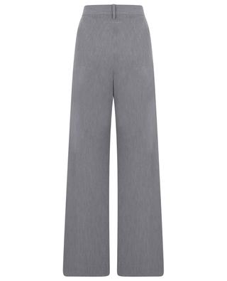 Restructured wide-leg high-rise tailored trousers MM6