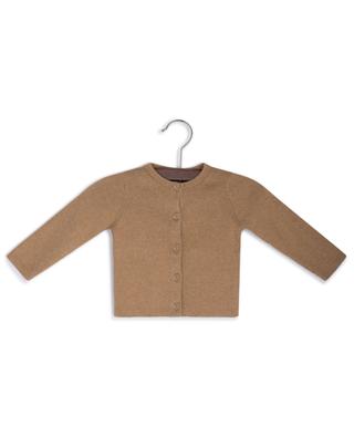 Carina cotton and cashmere baby cardigan BONPOINT