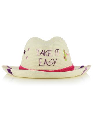 Take It Easy paper hat THE HAT GANG
