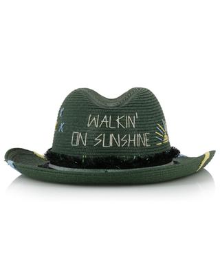 Walkin' On Sunshine paper hat THE HAT GANG