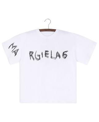 MA RGIELA 6 girl's short-sleeved cotton T-Shirt MM6 MAISON MARGIELA
