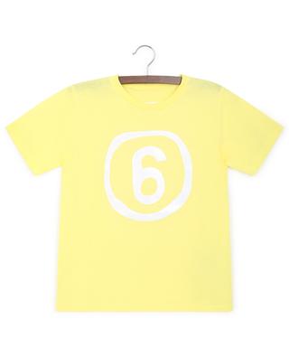 Distorted 6 children's short-sleeved T-shirt MM6 MAISON MARGIELA