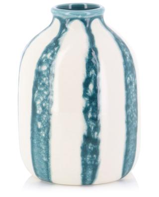 Riviera striped ceramic vase - H14 MAISON SARAH LAVOINE