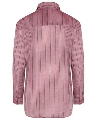 Gestreiftes Langarm-Hemd aus Baumwolle Helianne VANESSA BRUNO