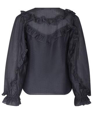 Bernadette long-sleeved cotton blouse MAGALI PASCAL