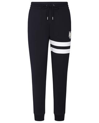 Logo embroidery and stripe adorned track trousers MONCLER