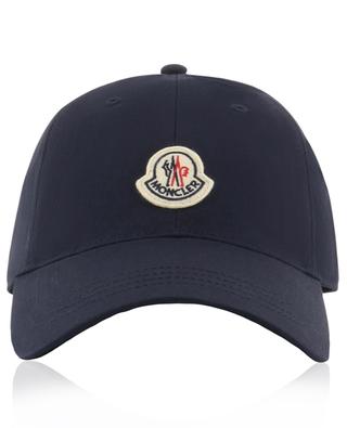 Rooster patch adorned gabardine baseball cap MONCLER