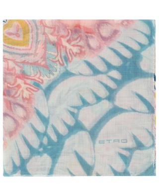 Butterfly Wing Bombay square cashmere shawl ETRO