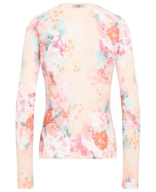 Cotton long-sleeved top TWINSET