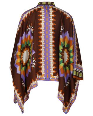 Foulard silk long-sleeved blouse LA DOUBLEJ