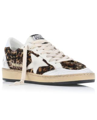 Ball Star low-top leopard calf hair sneakers GOLDEN GOOSE