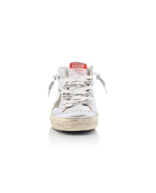 Mid Star high-top metallic leather and suede sneakers GOLDEN GOOSE