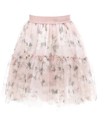 Printed girl's tulle skirt MONNALISA