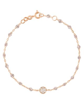Sparkle Puce rose gold and diamond bracelet GIGI CLOZEAU