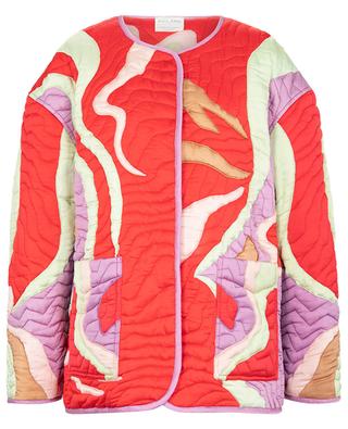 Quilt spirit embroidered bomber jacket FORTE FORTE