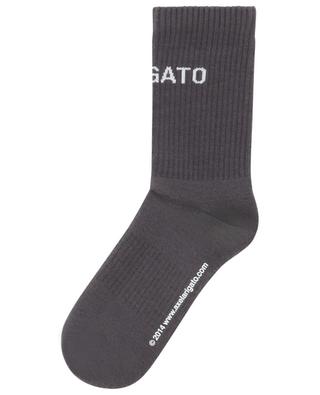 Arigato Logo Tube cotton crew socks AXEL ARIGATO
