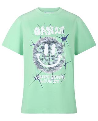 You're Gonna Love It Smiley print T-shirt GANNI