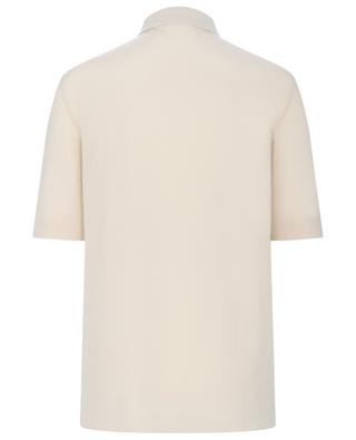 Alberta silk short-sleeved polo shirt JOSEPH