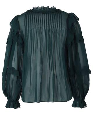 Miray silk long-sleeved blouse ULLA JOHNSON