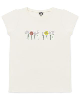 T-Shirt für Mädchen aus Baumwolle More Love BONTON