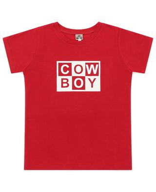Cowboy boys' cotton short-sleeved T-shirt BONTON
