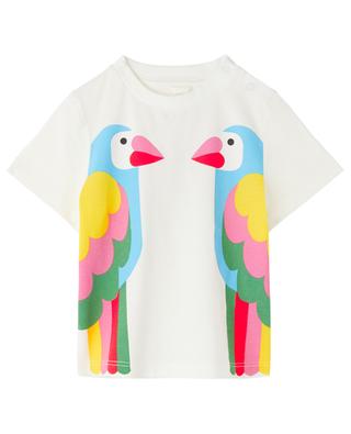 Baby-Kurzarm-T-Shirt Parrots STELLA MCCARTNEY KIDS